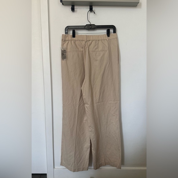 Uniqlo Women’s Linen Blend Tucked Wide Pants (M, 28-29in waist) - Picture 2 of 5